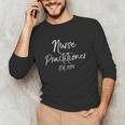 Nursing Student Graduation Nurse Practitioner Est 2019 Unisex Long Sleeve T-Shirt