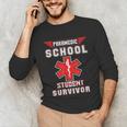 Paramedic School Graduation Shirt Survivor Unisex Long Sleeve T-Shirt
