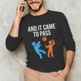 And It Came To Pass Book Of Mormon LDS Missionary Unisex Long Sleeve T-Shirt And It Came To Pass Book Of Mormon LDS Missionary Unisex Long Sleeve T-Shirt