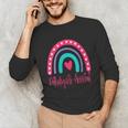Pathologists' Assistant Graduation 2023 Boho Rainbow Unisex Long Sleeve T-Shirt