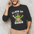 Peace Sign Hand Turtle Class Of 2026 Graduation Unisex Long Sleeve T-Shirt