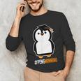 Penguin Graduation For Grads Hashtag Pengwinning Unisex Long Sleeve T-Shirt
