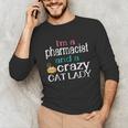 Pharmacist Cat Lady PharmD Women Graduation Unisex Long Sleeve T-Shirt