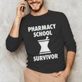 Pharmacy School Survivor PharmD Graduation T-Shirt Unisex Long Sleeve T-Shirt