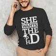 PhD Doctorate Husband Boyfriend PhD Graduation Unisex Long Sleeve T-Shirt