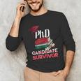 PhD PhD Graduation Gifts PhD Survivor T-Shirt Unisex Long Sleeve T-Shirt