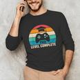 PhD Level Complete Graduation Doctorate In Philosophy Unisex Long Sleeve T-Shirt