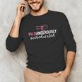PhD Shirt Dangerously Overeducated Graduation Unisex Long Sleeve T-Shirt