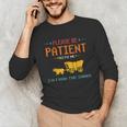 Please Be Patient With Me I'm From The 1900s 2024 Mom Dad Unisex Long Sleeve T-Shirt