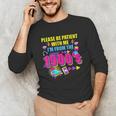 Please Be Patient With Me I'm From The 1900s Retro Vibes Unisex Long Sleeve T-Shirt Please Be Patient With Me I'm From The 1900s Retro Vibes Unisex Long Sleeve T-Shirt