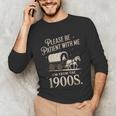 Please Be Patient With Me I'm From The 1900s Retro Western Unisex Long Sleeve T-Shirt