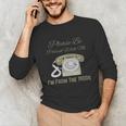 Please Be Patient With Me I'm From The 1900s Telephone Unisex Long Sleeve T-Shirt Please Be Patient With Me I'm From The 1900s Telephone Unisex Long Sleeve T-Shirt