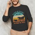 PLEASE BE PATIENT I'M FROM THE 1900s Vintage 1900s 90s Unisex Long Sleeve T-Shirt PLEASE BE PATIENT I'M FROM THE 1900s Vintage 1900s 90s Unisex Long Sleeve T-Shirt