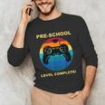 Pre-School Level Complete Graduation Video Gamer PreschoolUnisex Long Sleeve T-Shirt