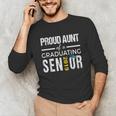 Proud Aunt Of 2019 Senior Graduation Shirt Family Graduation Unisex Long Sleeve T-Shirt