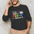 Proud Aunt Of A Pre-K 2025 Graduate Class Of 2025 Graduation Unisex Long Sleeve T-Shirt