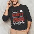 Proud Aunty Of a Class Of 2026 Graduate Senior Graduation Unisex Long Sleeve T-Shirt