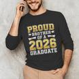 Proud Brother Of A 2026 Graduate Shirt Class 2026 Graduation Unisex Long Sleeve T-Shirt