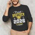 Proud Brother Of a Class Of 2026 Graduate Senior Graduation Unisex Long Sleeve T-Shirt