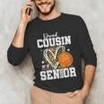 Proud Cousin Of A 2026 Senior Basketball Graduation Leopard Unisex Long Sleeve T-Shirt