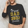 Proud Dad Of a Class Of 2021 Graduate Graduation Senior 2021 Unisex Long Sleeve T-Shirt