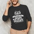 Proud Dad Class Of 2025 Graduate Graduation Ceremony Unisex Long Sleeve T-Shirt