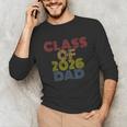 Proud Dad Of A Class Of 2026 Graduate Senior Graduation Unisex Long Sleeve T-Shirt