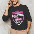 Proud Grandma Of a 2018 Grad Graduation Family Unisex Long Sleeve T-Shirt