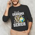 Proud Grandma Of A 2026 Senior Volleyball Graduation Leopard Unisex Long Sleeve T-Shirt