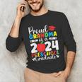 Proud Grandma Of Class Of 2024 Preschool Graduate Graduation Unisex Long Sleeve T-Shirt