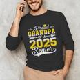 Proud Grandpa Of a 2025 Senior Graduate Graduation Unisex Long Sleeve T-Shirt