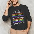 Proud Great Uncle Of 2024 Graduate Class 2024 Graduation Unisex Long Sleeve T-Shirt