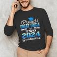 Proud Great Uncle Of Two 2024 Graduate Class 2024 Graduation Unisex Long Sleeve T-Shirt
