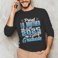 Proud Lil Brother Of 2025 Graduate College Shirt Graduation Unisex Long Sleeve T-Shirt