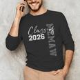 Proud Memaw Of A Class Of 2026 Graduate Senior 26 Graduation Unisex Long Sleeve T-Shirt