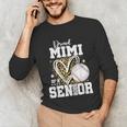 Proud Mimi Of A 2026 Senior Baseball Graduation Leopard Unisex Long Sleeve T-Shirt