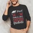 Proud Mom Of 2025 Senior Graduate Matching Family Graduation Unisex Long Sleeve T-Shirt