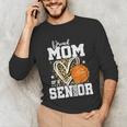 Proud Mom Of A 2026 Senior Basketball Graduation Leopard Unisex Long Sleeve T-Shirt