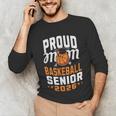 Proud Mom Of Basketball Senior 2026 Graduation Unisex Long Sleeve T-Shirt