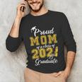 Proud Mom Of a Class Of 2021 Graduate Graduation Senior 2021 Unisex Long Sleeve T-Shirt
