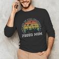 Proud Mom Of a Class Of 2021 Graduate Senior 21 Graduation Unisex Long Sleeve T-Shirt