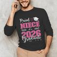 Proud Niece Of a Class Of 2026 Graduate For Graduation Unisex Long Sleeve T-Shirt