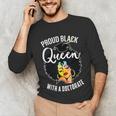 Proud Queen PhD Doctorate Degree Graduation Woman Girl Unisex Long Sleeve T-Shirt