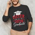 Proud Sister Of a Class Of 2026 Graduate For Graduation Unisex Long Sleeve T-Shirt