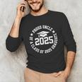 Proud Uncle Of a Class Of 2025 Graduate Graduation 2025 Unisex Long Sleeve T-Shirt