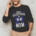 Proud Valedictorian Mom Graduation Grad Mom Class Of 2025 Unisex Long Sleeve T-Shirt