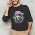 Psychedelic Alien Mushroom Nostalgia Groovy Vibe Hippie Unisex Long Sleeve T-Shirt Psychedelic Alien Mushroom Nostalgia Groovy Vibe Hippie Unisex Long Sleeve T-Shirt