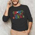 In My Reading Era Read Book Librarian Teacher Men Women Kids Unisex Long Sleeve T-Shirt