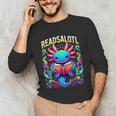 Readsalotl Axolotl Book Lovers Axolotls Unisex Long Sleeve T-Shirt