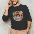 Retro 1970's Groovy Grandpa 70s Aesthetic Nostalgia Unisex Long Sleeve T-Shirt